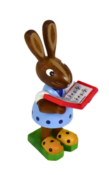 Osterhase - Mädchen mit Buch von Figurenland Uhlig GmbH_3