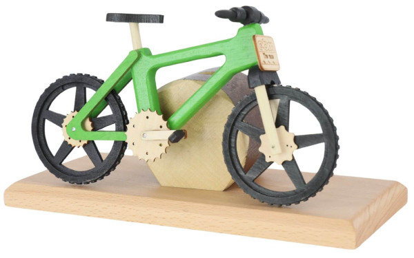 Räuchermännchen - Räucherfahrrad EBM Edition, grün von Gerd Hofmann_1