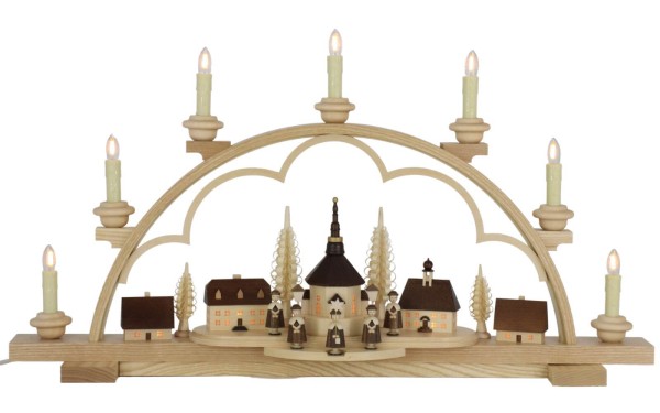 buy village Candle arch LED online Seiffen